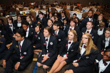 Students in HOSA 