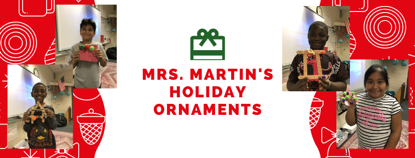 Martin's Holiday Ornaments Martin's Holiday Ornaments