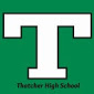 Thatcher High School green T