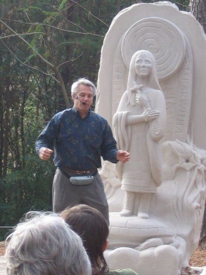 Artist Guy Arello Explains the Process Involved in Creating the Statue