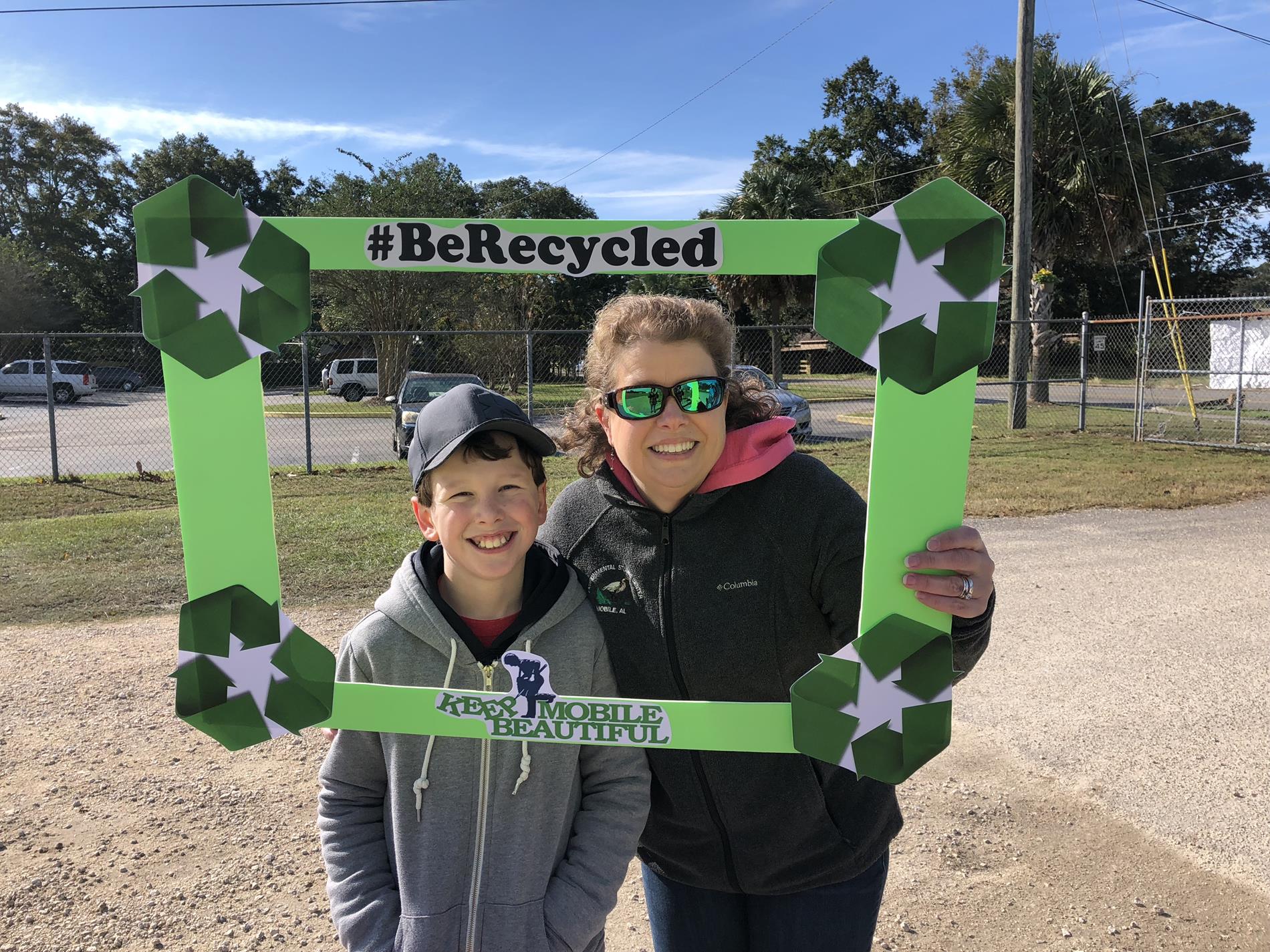 Tracy and her son