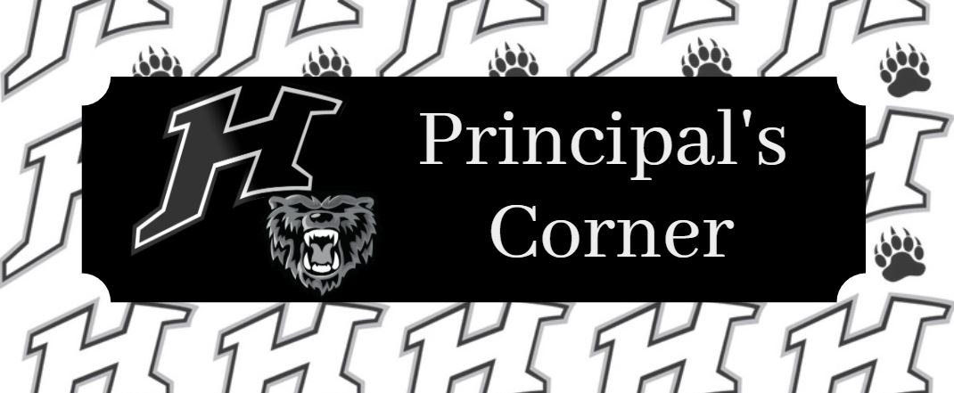 Principal's Corner / Principal's Corner