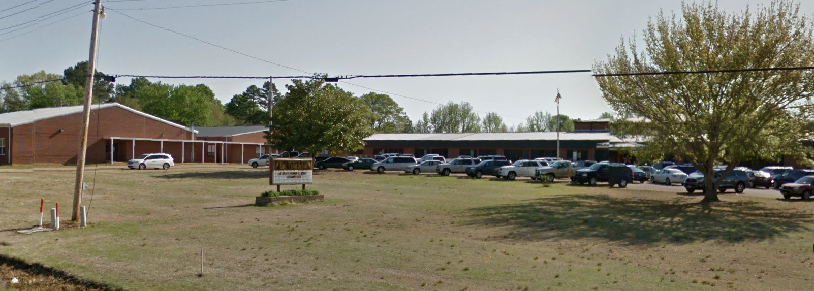 Front view of union attendance center