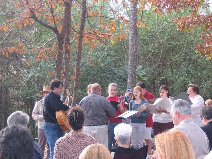 St. Stephen Student Choir sang Walking in the Steps of Kateri