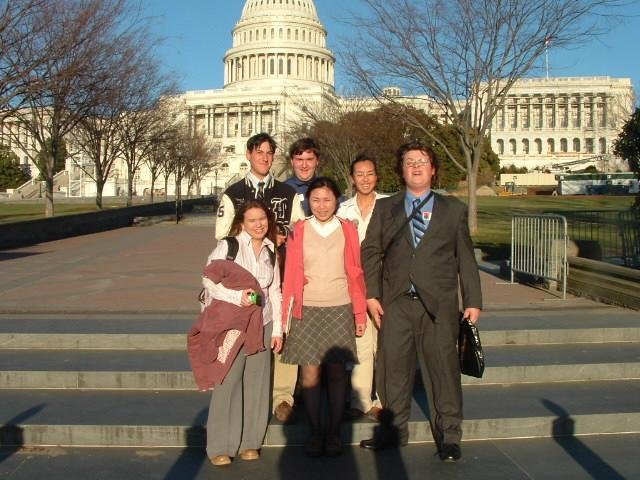 Students spent a busy day on Capital Hill