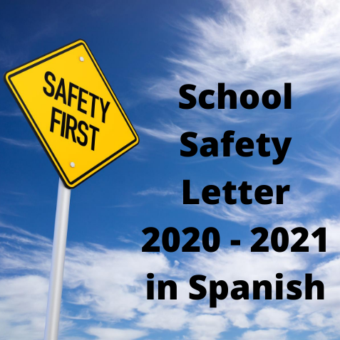 School Safety Letter Spanish