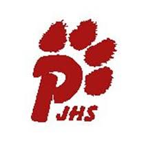 PJHS letter P with a paw