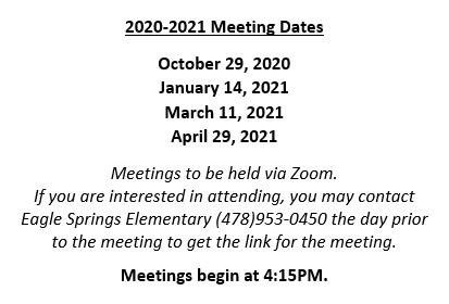 Meeting Dates Meeting Dates