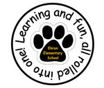 Image of paw print with text around it