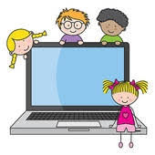 virtuele school clipart