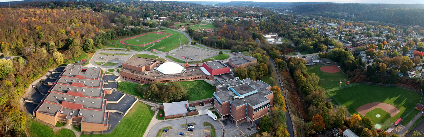 Drone of NB Campus
