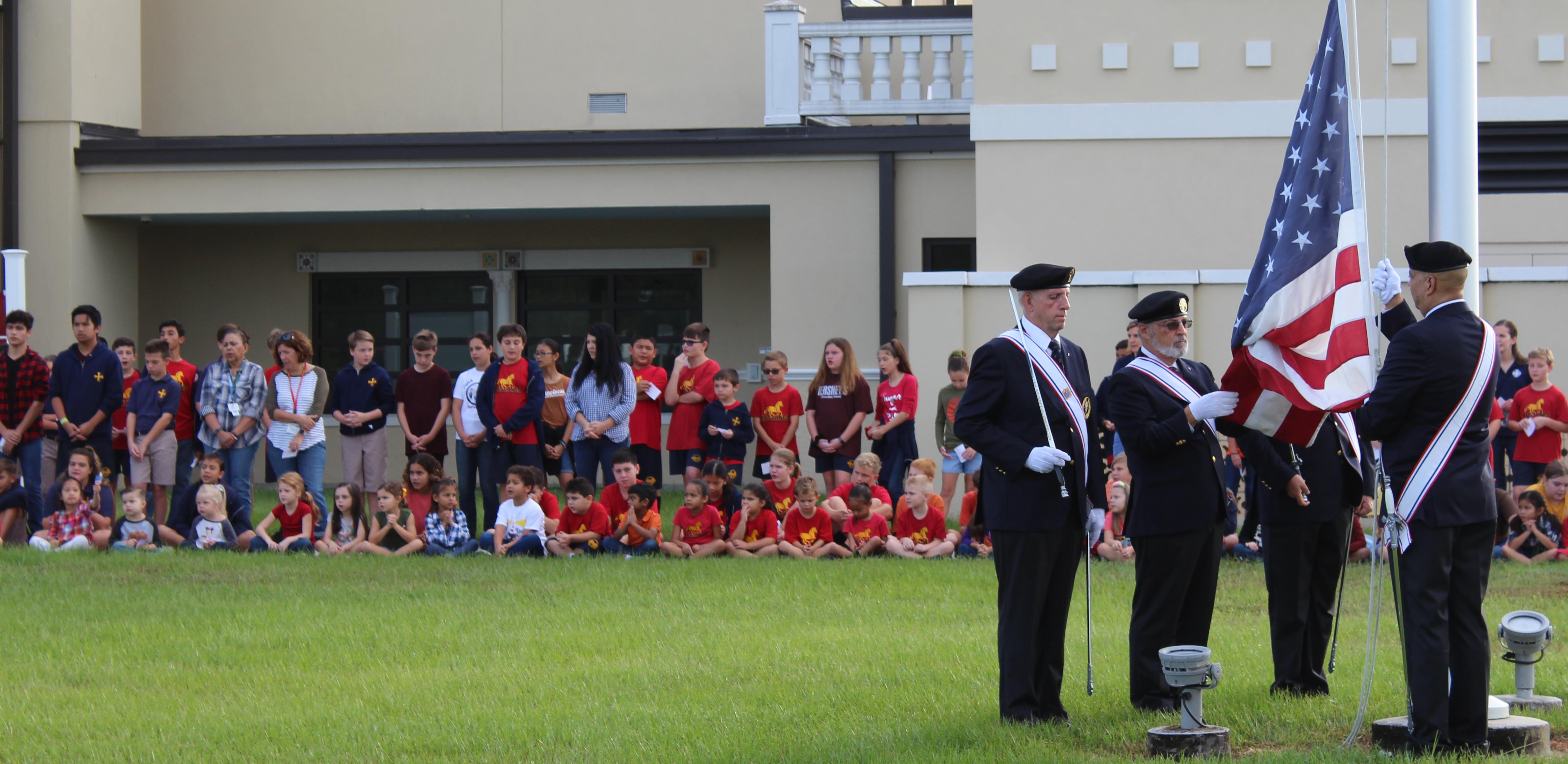 Veterans Day Flag Ceremony